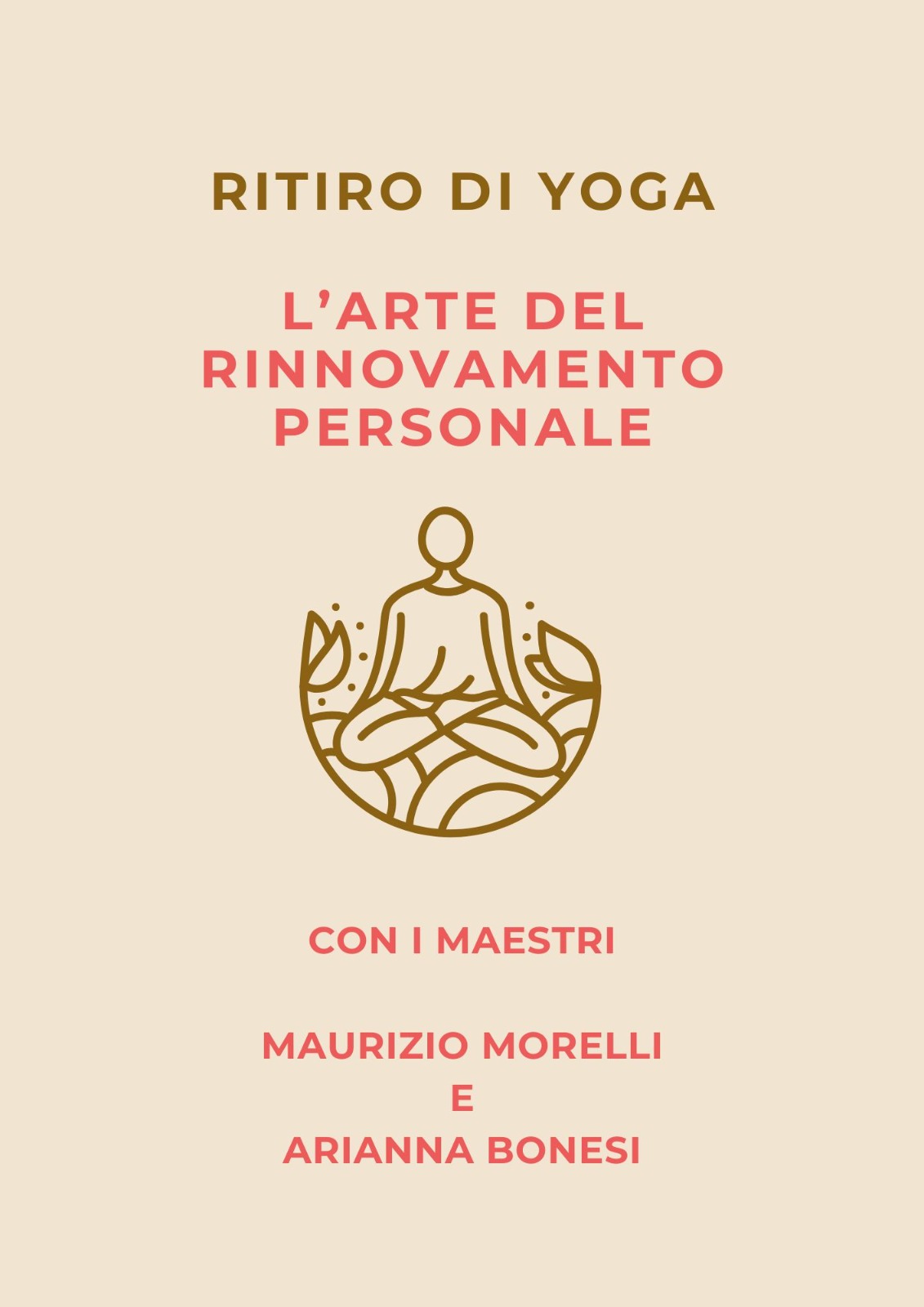 Ritiro di Yoga - L'ARTE DEL RINNOVAMENTO PERSONALE